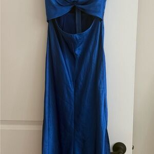 Nasty Gal Blue Maxi Dress